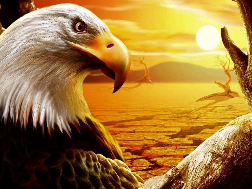 Majestic_ Eagle_ Sunset_ Vista.jpg Wallpaper