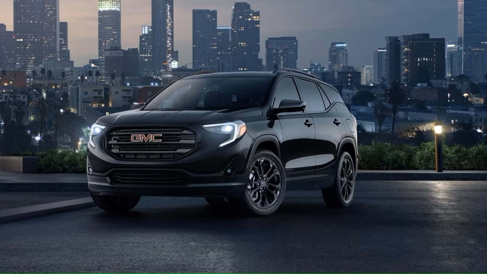 Majestic Gmc Terrain On The Open Road Wallpaper