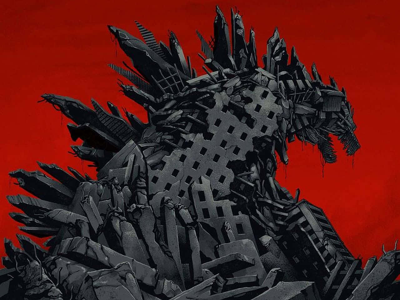 Majestic Godzilla Artwork Wallpaper