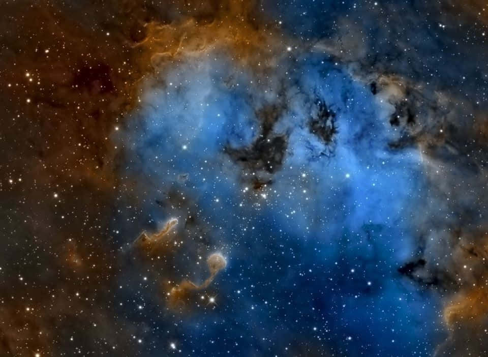 Majestic Interstellar Cloud In Deep Space Wallpaper