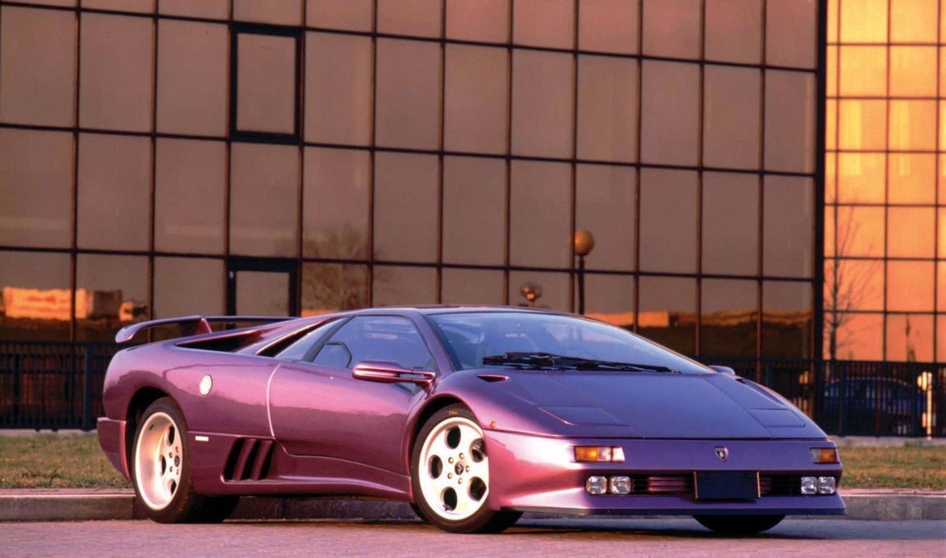 Majestic Lamborghini Diablo Awaits Its Next Adventure Wallpaper