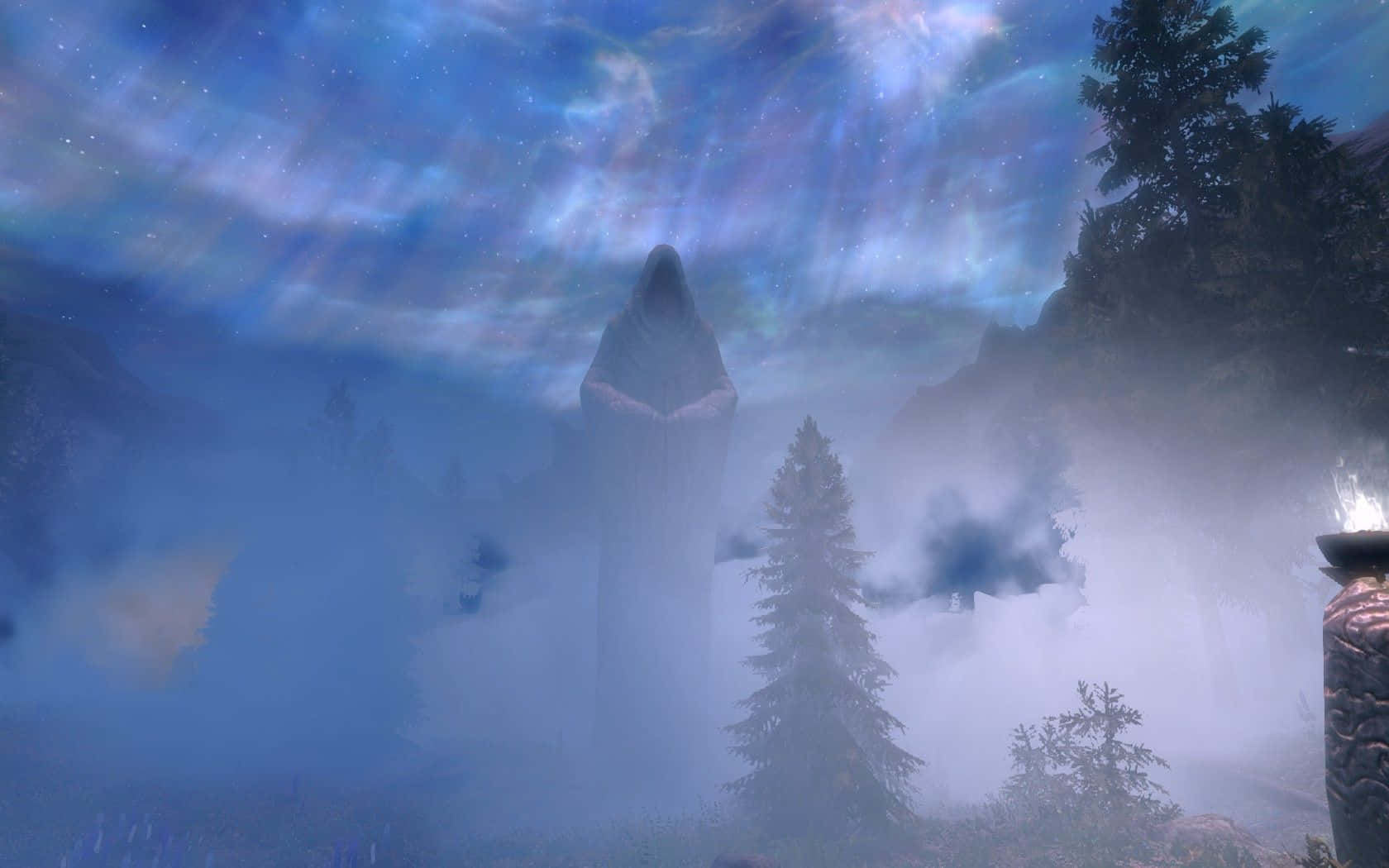 Majestic Landscape Of Sovngarde Wallpaper