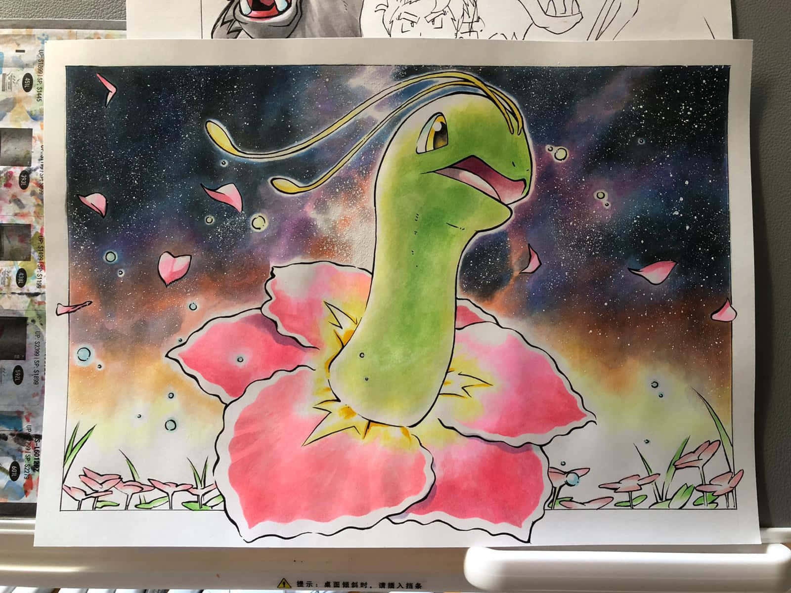 Majestic Meganium - The Floral Finesse Of Pokemon Wallpaper