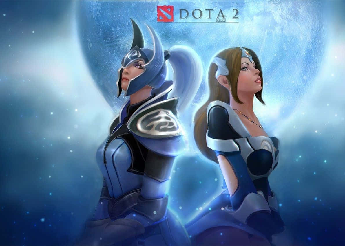 Majestic Mirana Of Dota 2 In Action Wallpaper