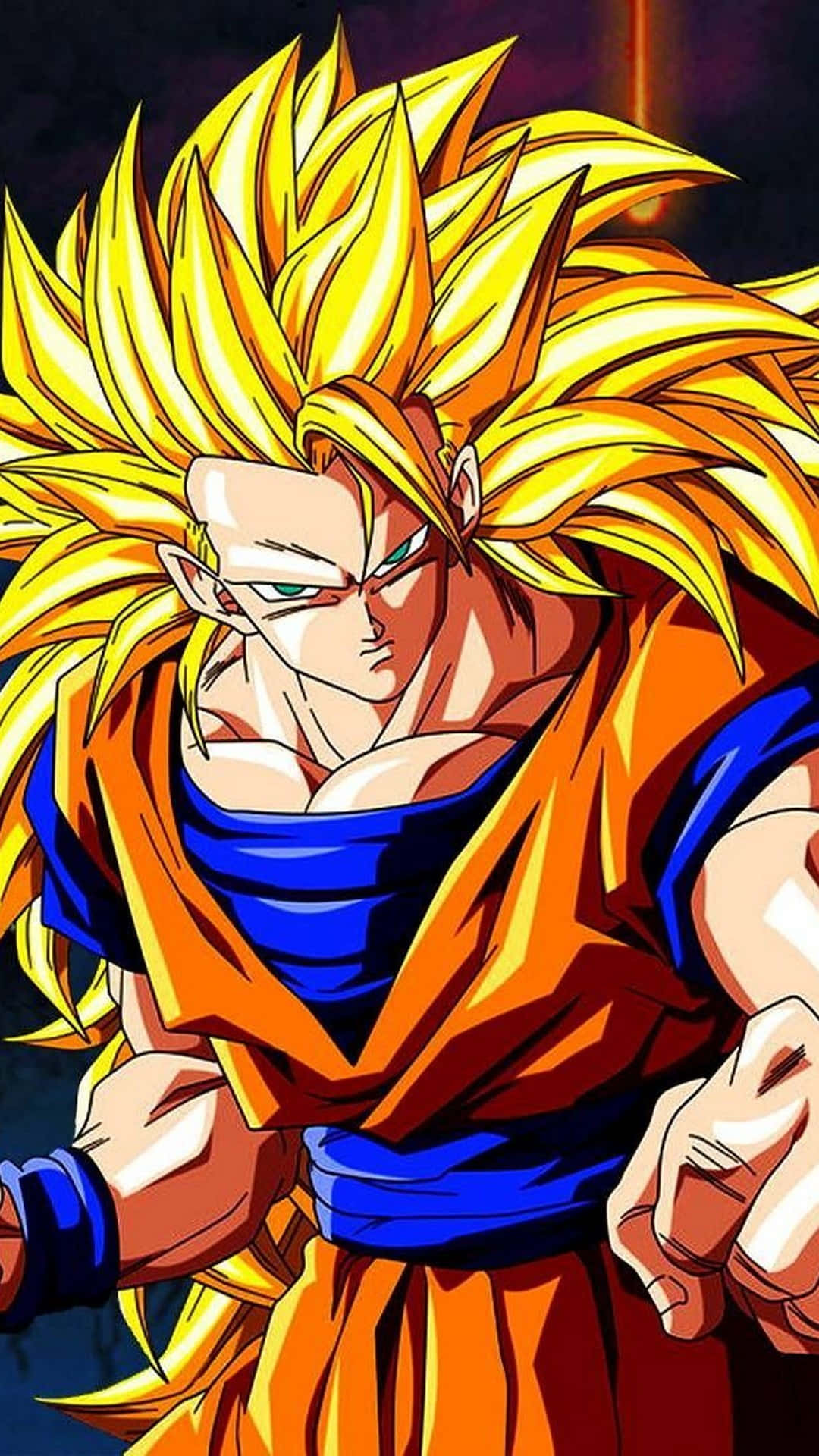 Majestic Super Saiyan 3 Power Wallpaper