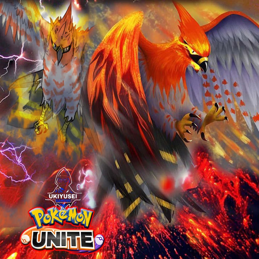 Majestic Talonflame In Flight Wallpaper