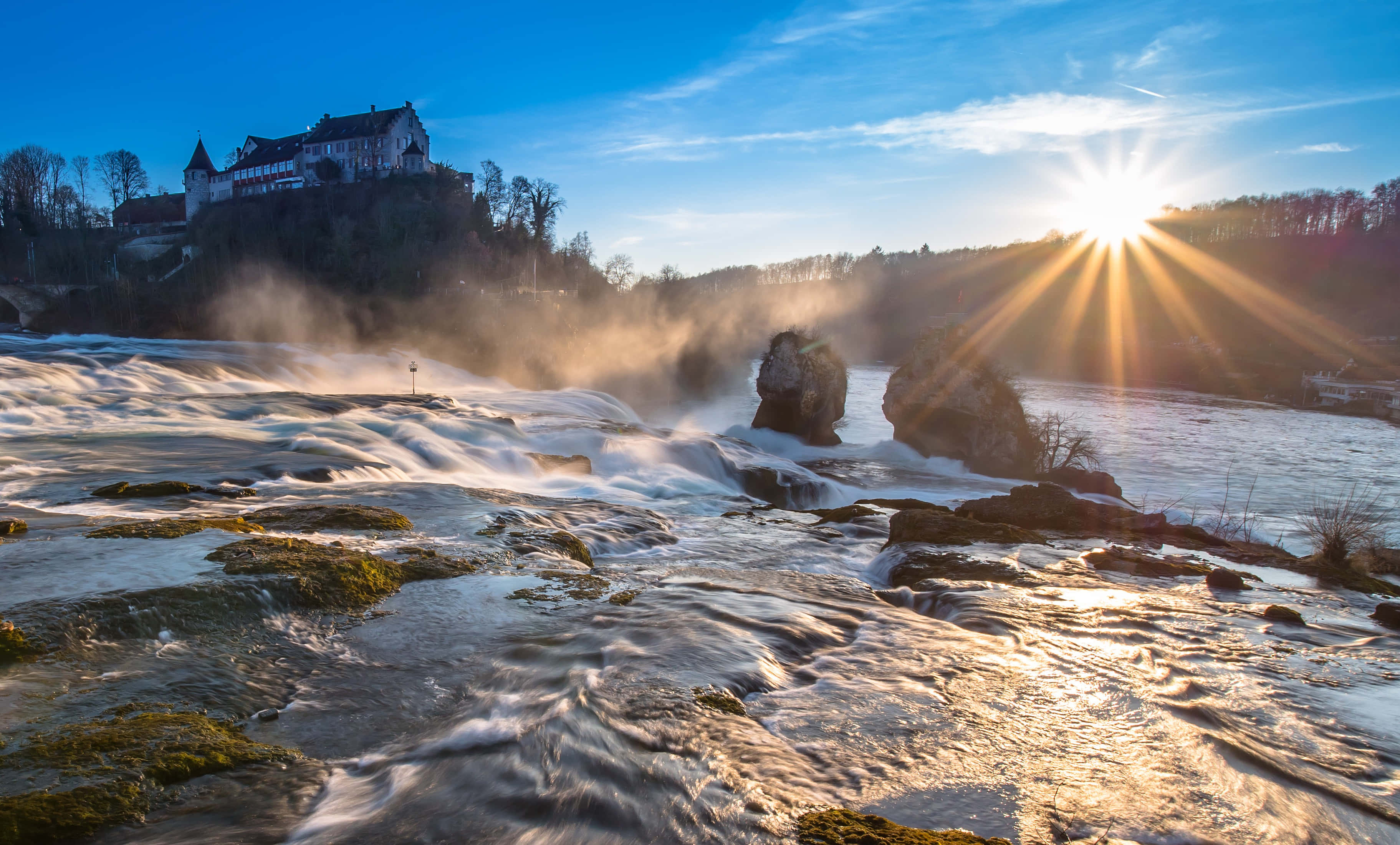 Majestic View Of 4k River Wallpaper