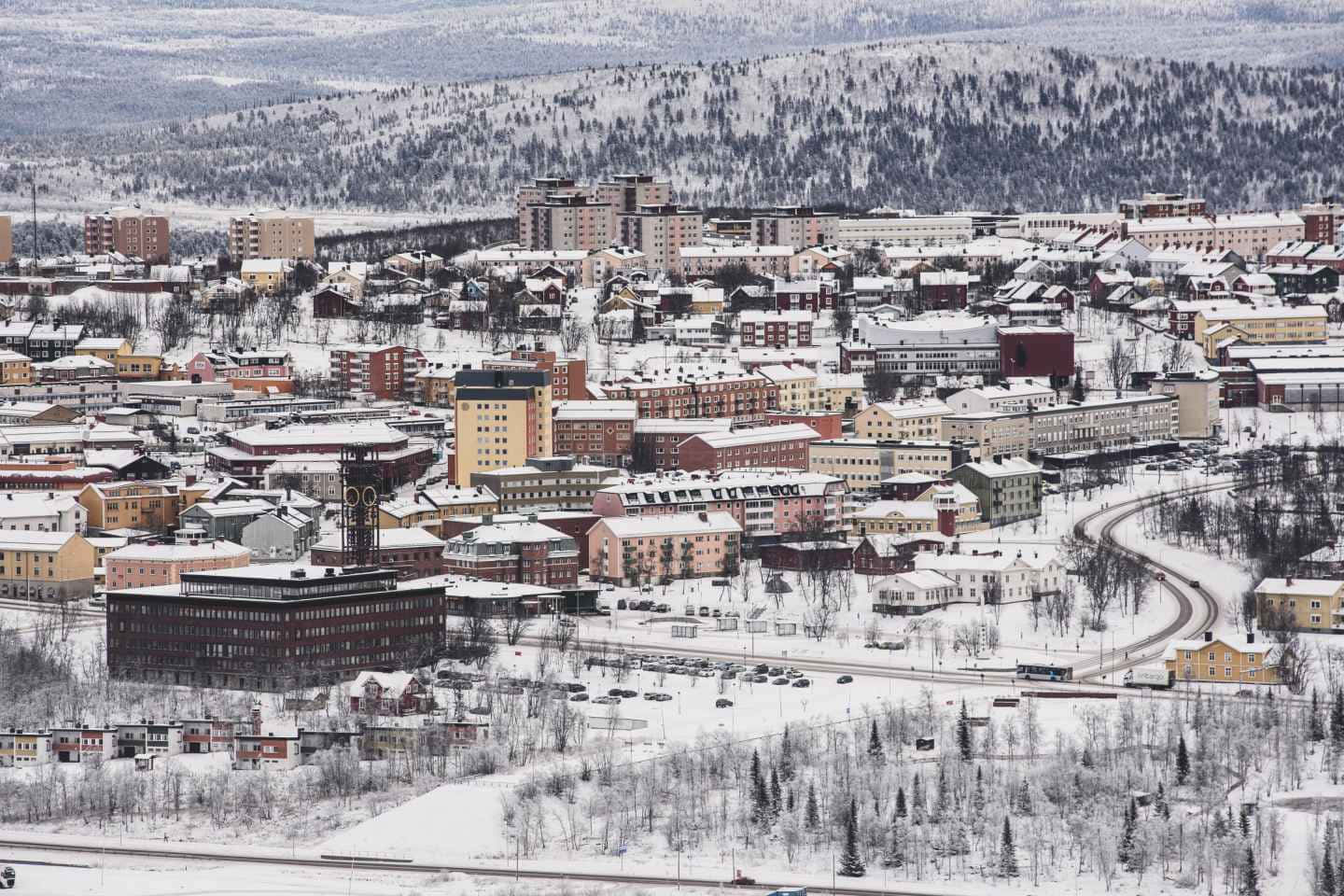 Majestic View Of Kiruna, Sweden Wallpaper