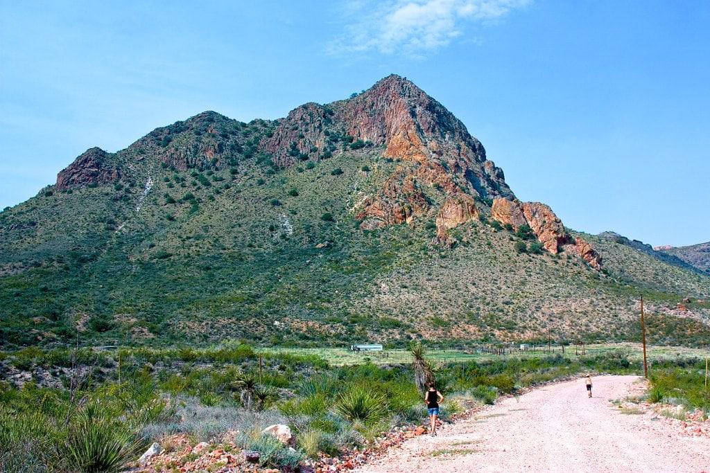 Majestic View Of Pinto Canyon Road, Texas Wallpaper