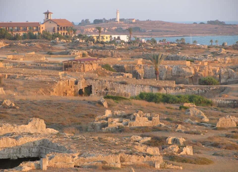 Majestic View Of Tombs Of The Kings Wallpaper