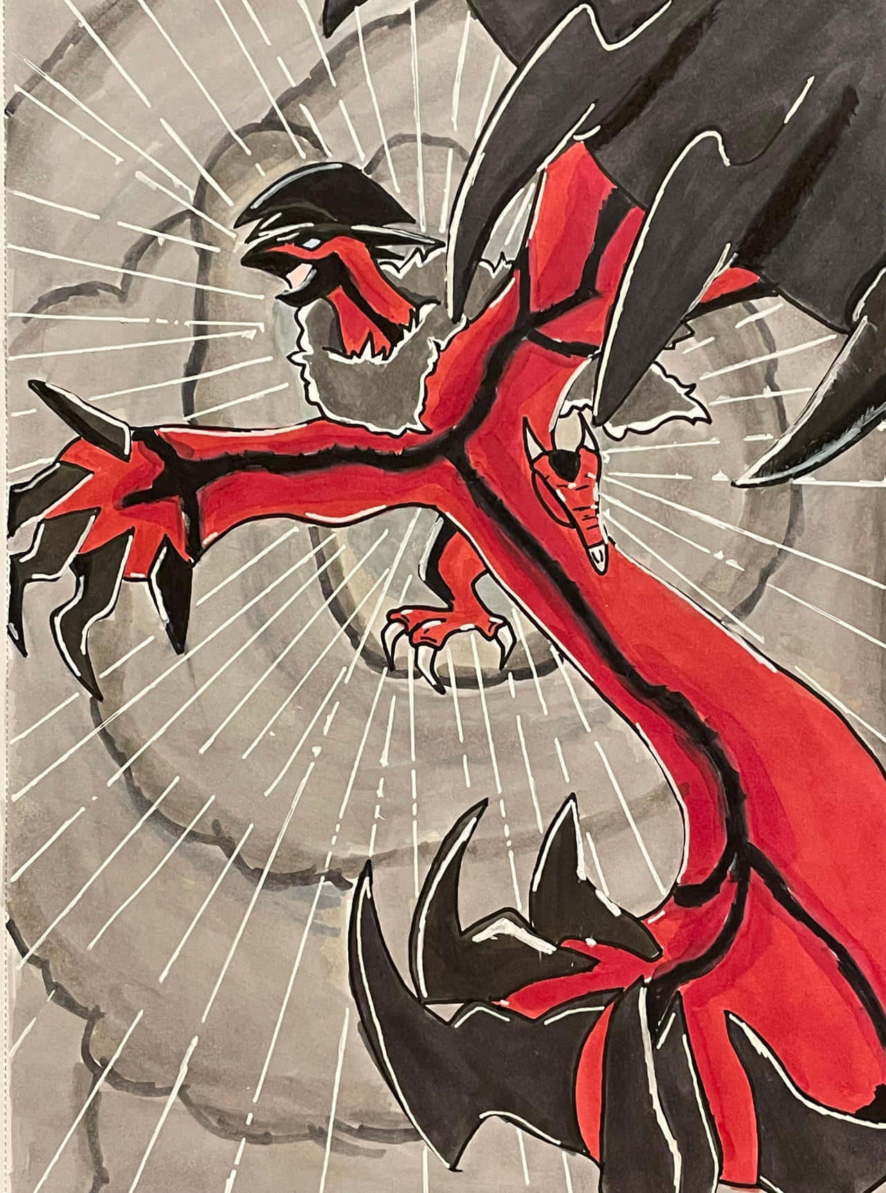 Majestic Yveltal - The Legendary Pokemon Wallpaper