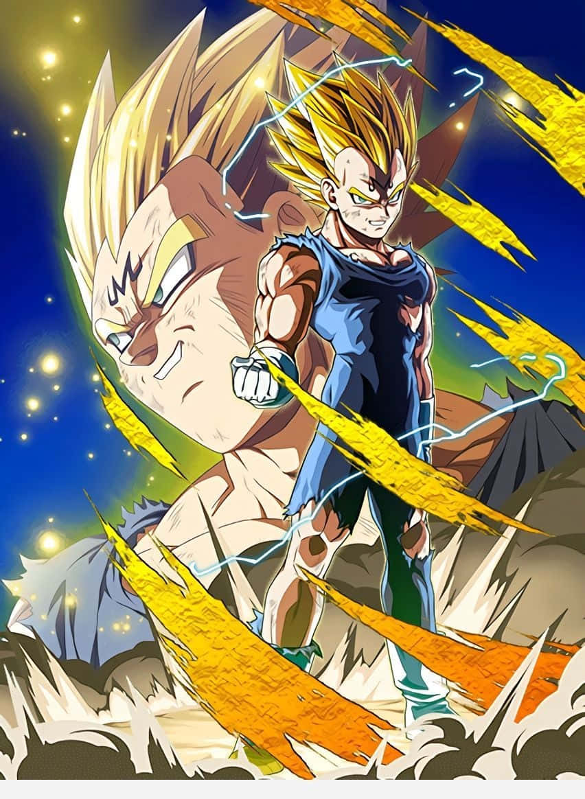 Majin Vegeta, A Legendary Super Saiyan Wallpaper