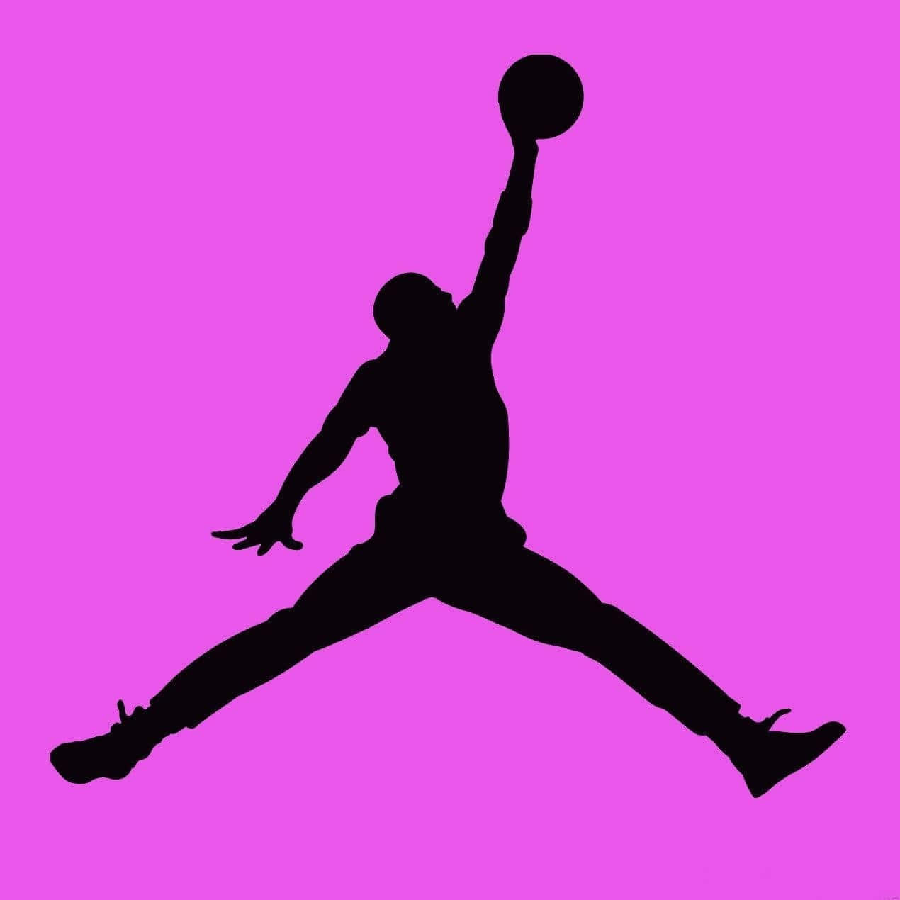 Make A Splash On The Court With Pink Basketball Wallpaper