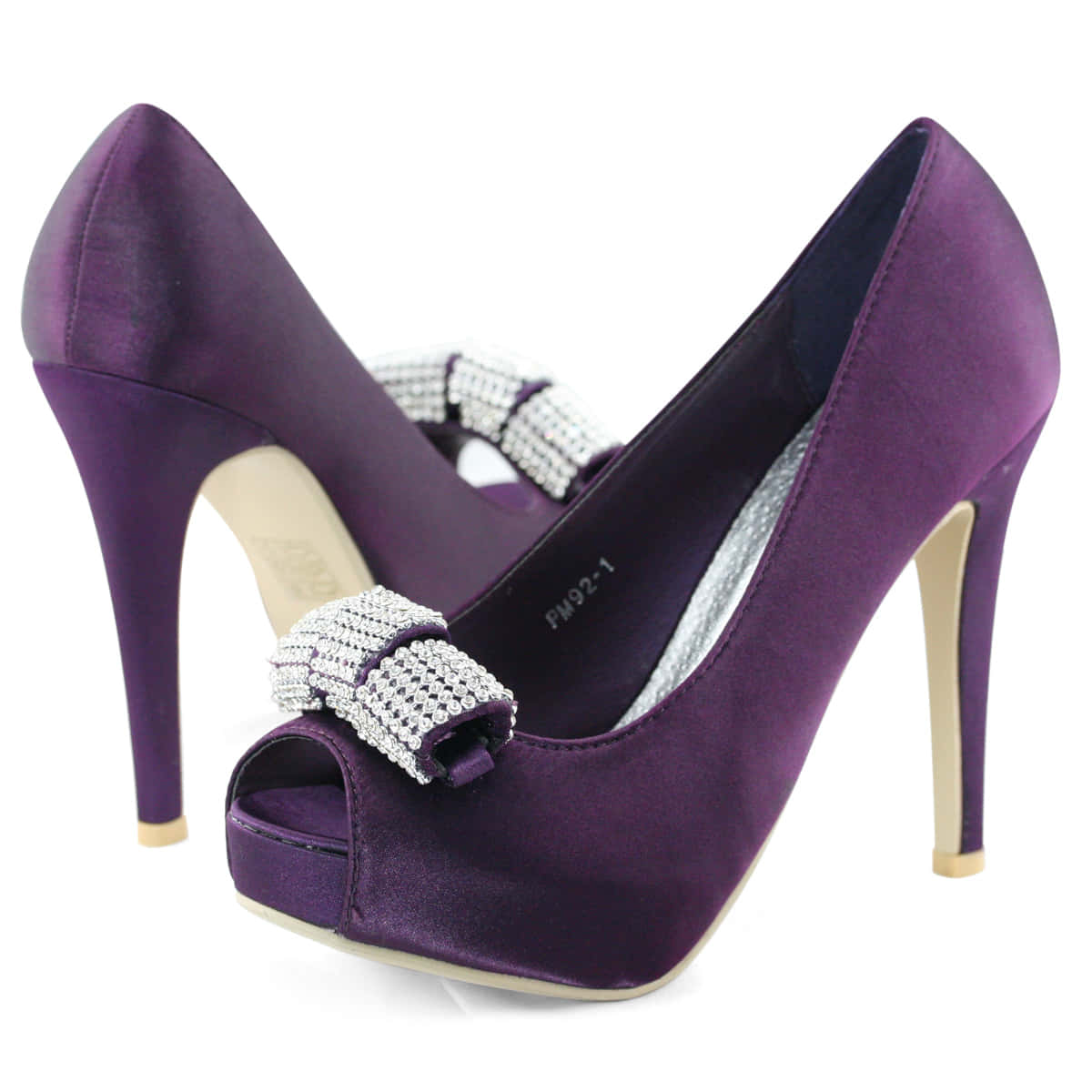 Make A Statement With Our Stylish Purple Shoes Wallpaper