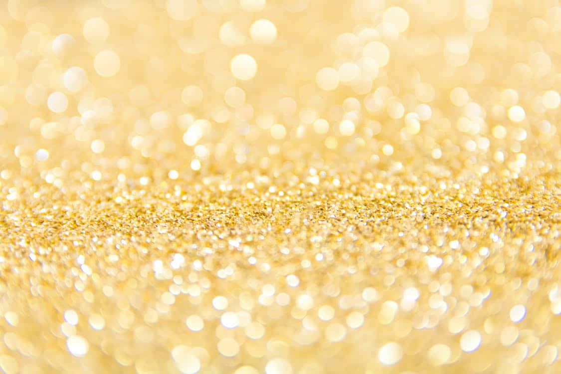 Make Your Artwork Shine With Yellow Glitter Wallpaper