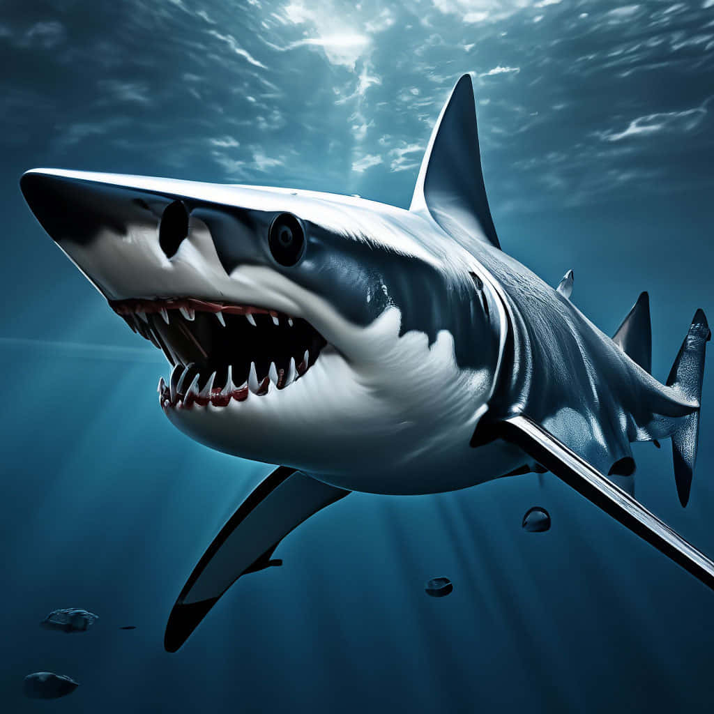 Mako Shark Ocean Predator Wallpaper