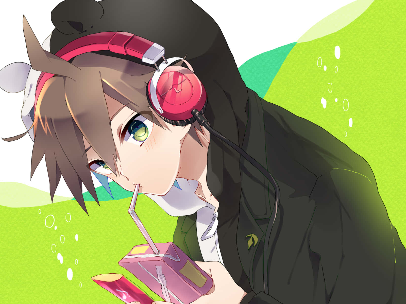 Makoto Naegi Juice Box Danganronpa Pfp Wallpaper