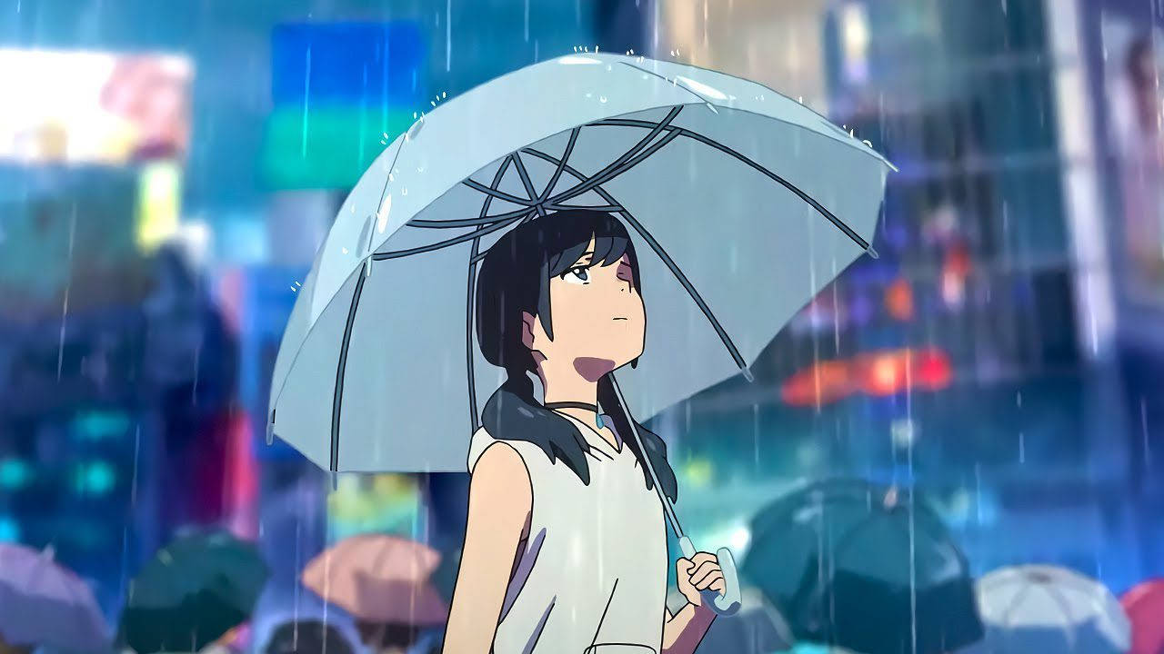 Makoto Shinkai's Hina Amano Wallpaper