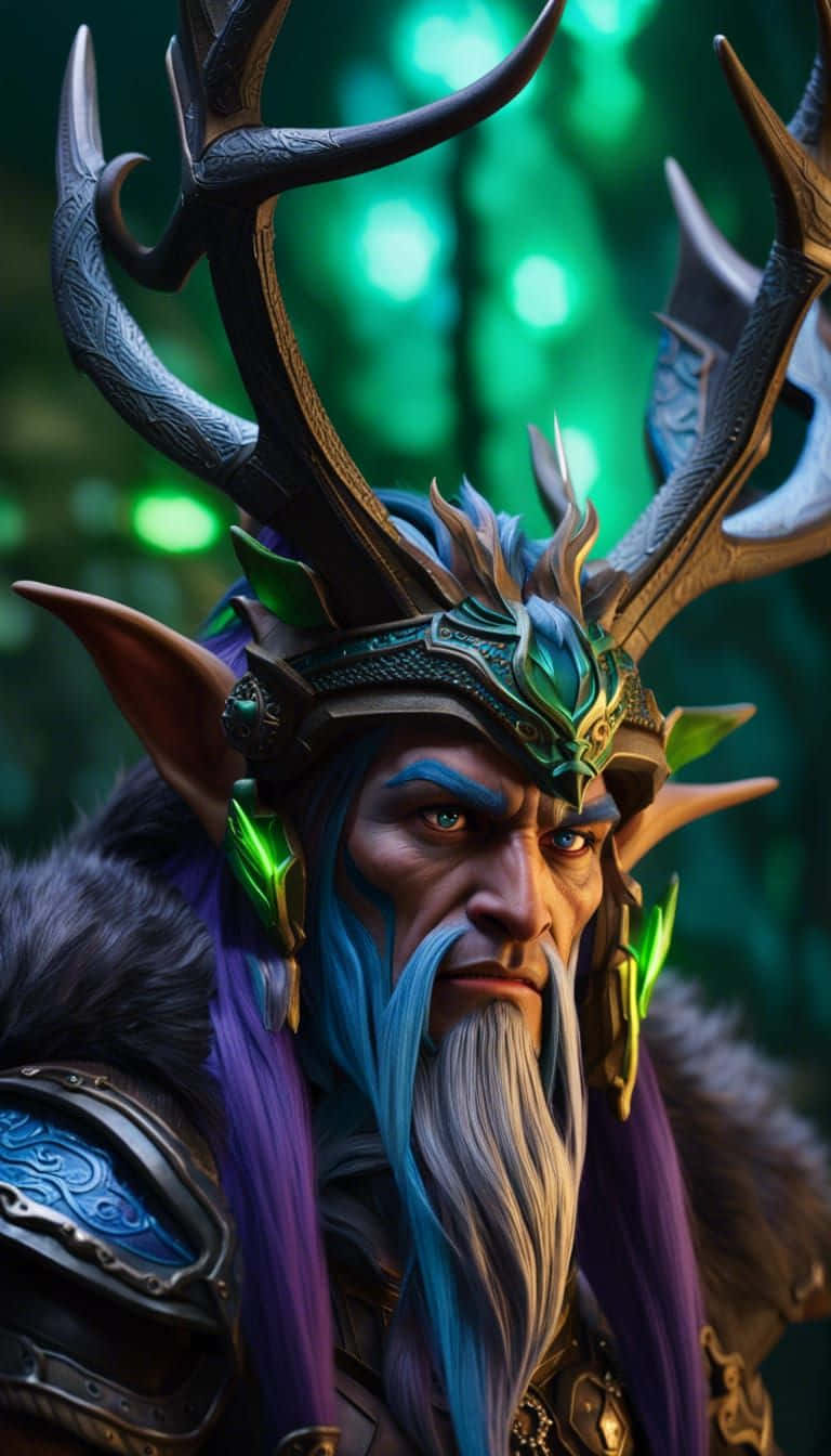 Malfurion Stormrage Druid Leader Wallpaper