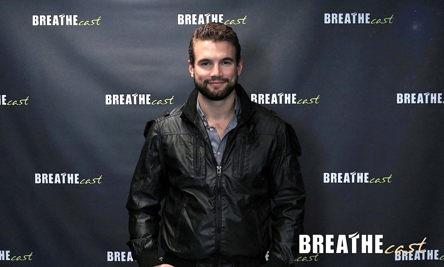 Manat Breathe Cast Event Wallpaper