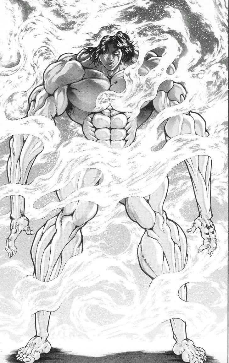 Manga_ Character_ Muscular_ Pose Wallpaper