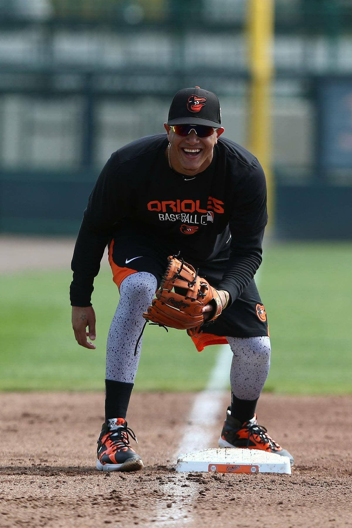 Manny Machado Baseball Training Wallpaper