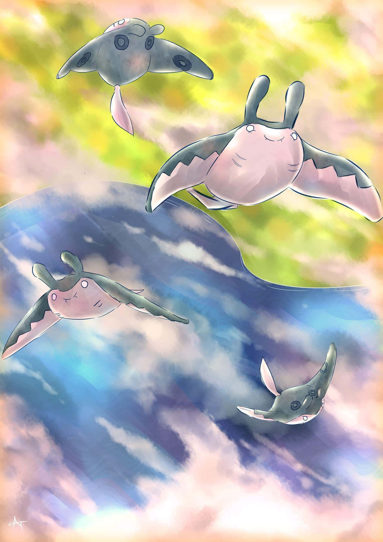 Mantine Art Painting Wallpaper