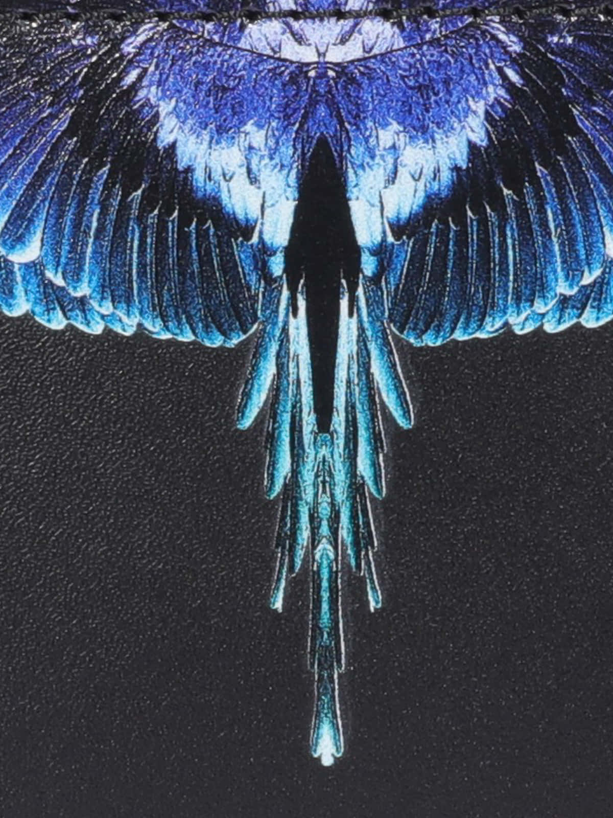 Marcelo Burlon Purple Blue Wings Print Wallpaper