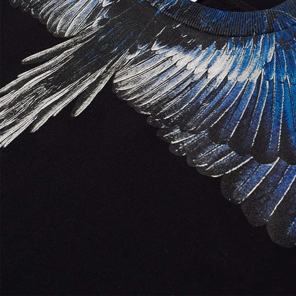 Marcelo Burlon Wings Shades Of Blue Wallpaper