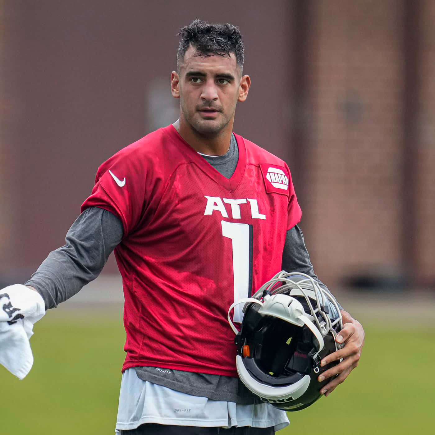 Marcus Mariota Atlanta Falcons Practice Wallpaper