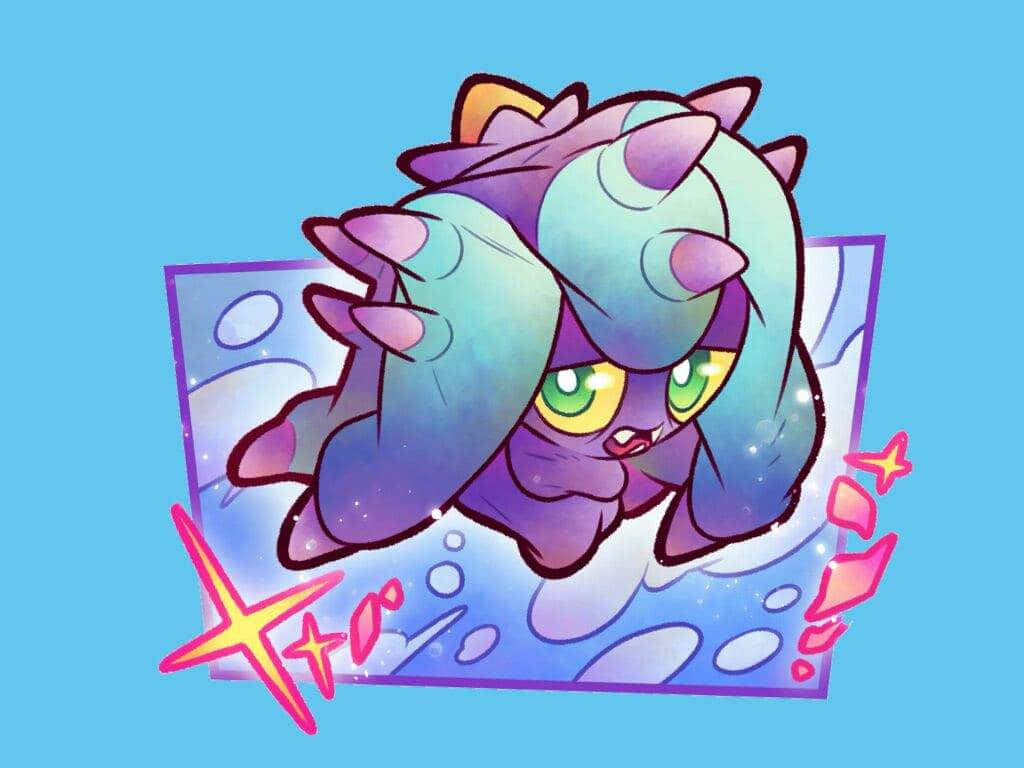 Mareanie – The Brutal Star Pokémon In The Tide Wallpaper