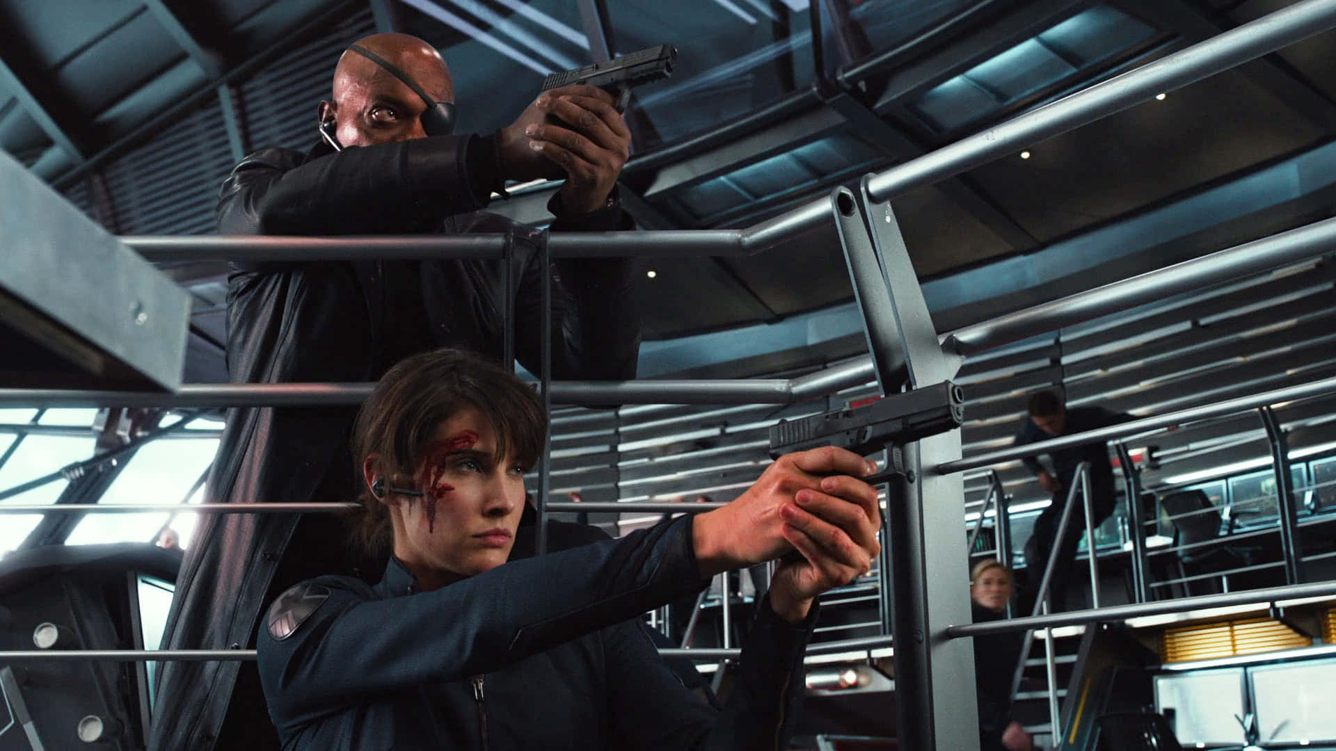 Maria Hill, Strategic Operations Director Of Shield Wallpaper