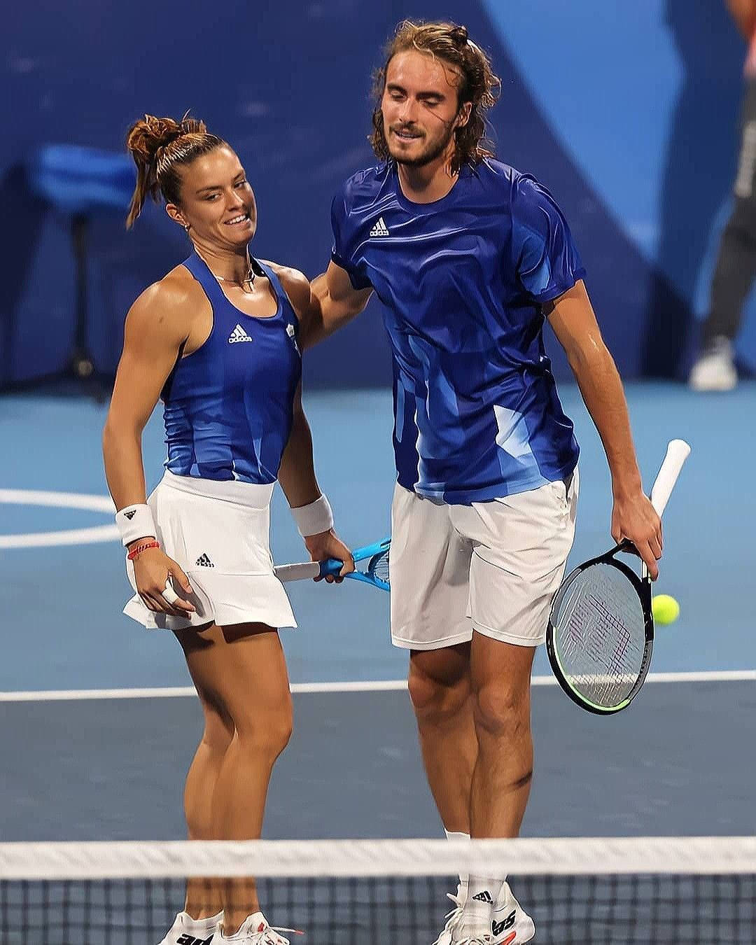 Maria Sakkari And Stefanos Tsitsipas Wallpaper