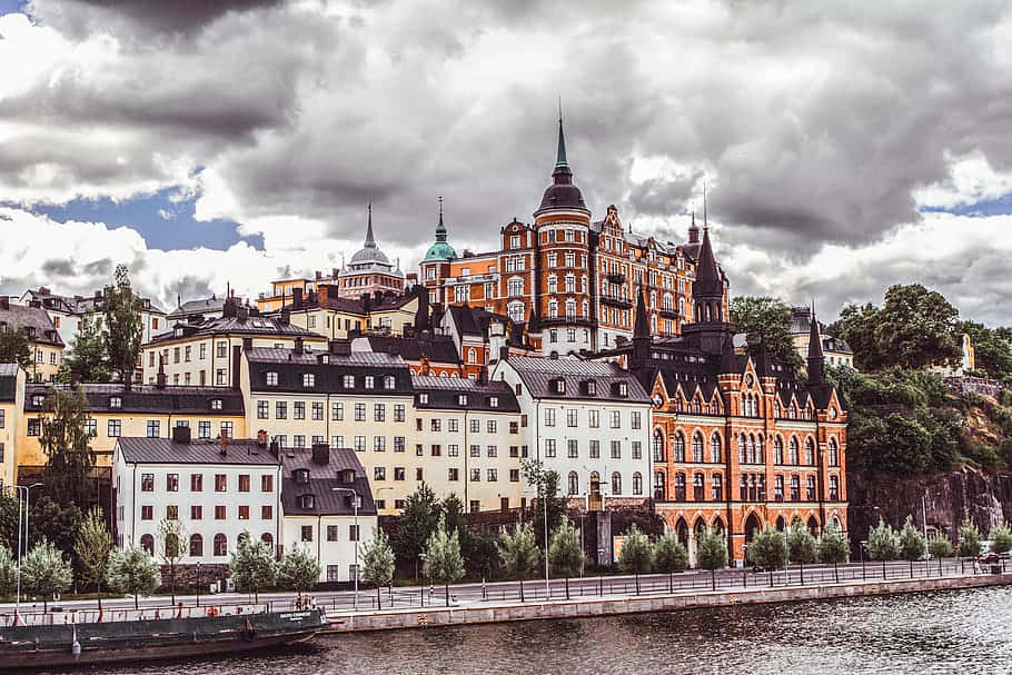 Mariahissen Gamla Stan Wallpaper