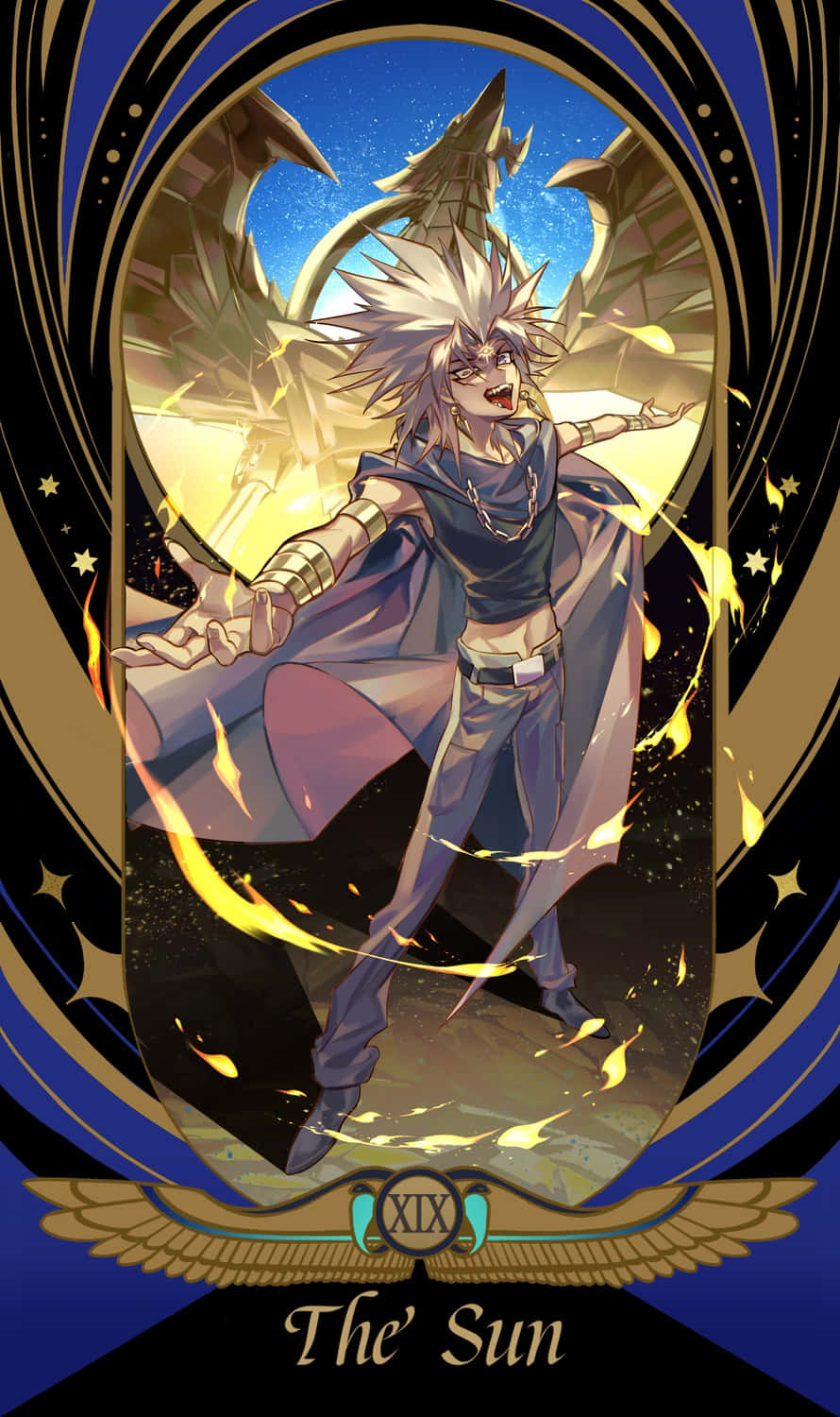 Marik Ishtar, Cunning Mastermind From Yu-gi-oh! Wallpaper