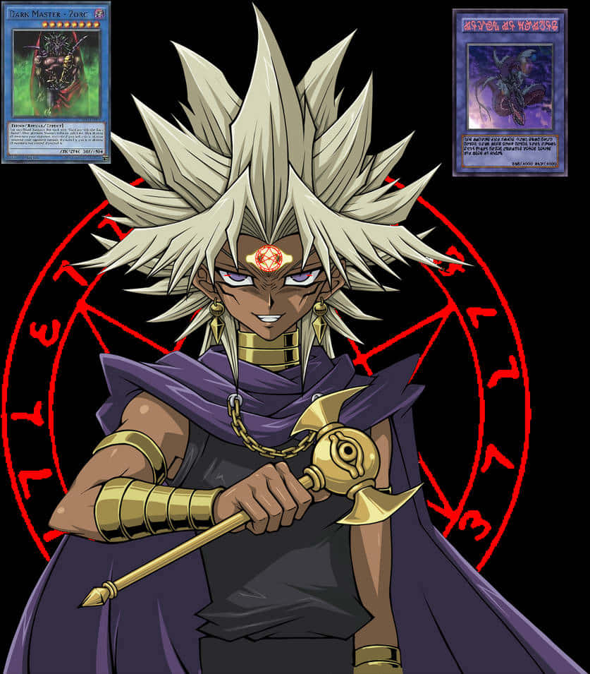 Marik Ishtar - Infamous Yugioh Antagonist Wallpaper