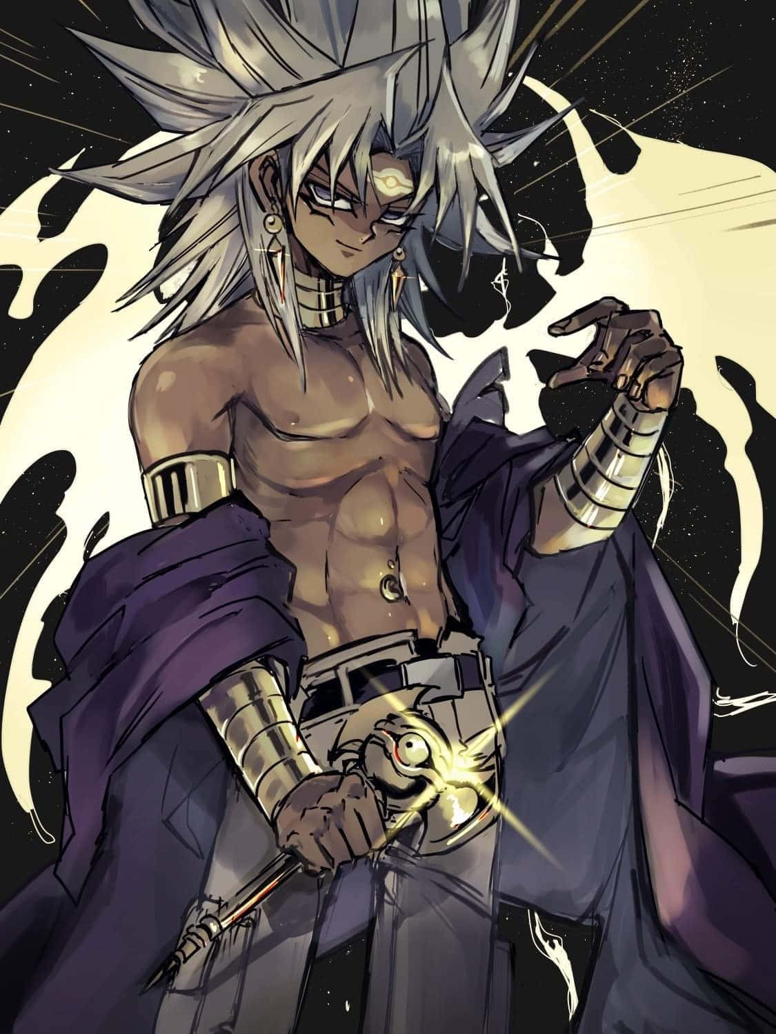 Marik Ishtar, The Cunning Antagonist From Yu-gi-oh! Wallpaper