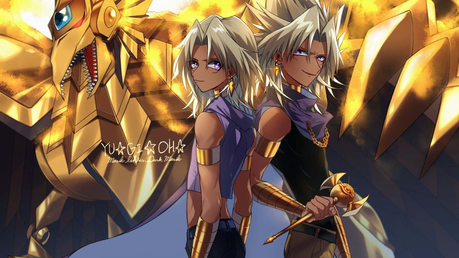 Marik Ishtar - The Cunning Antagonist Wallpaper