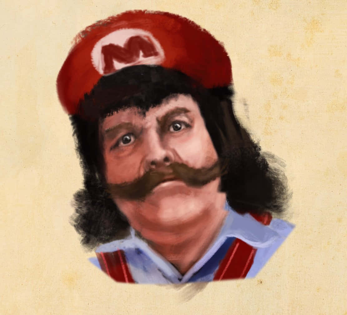 Mario Inspired_ Character_ Portrait Wallpaper