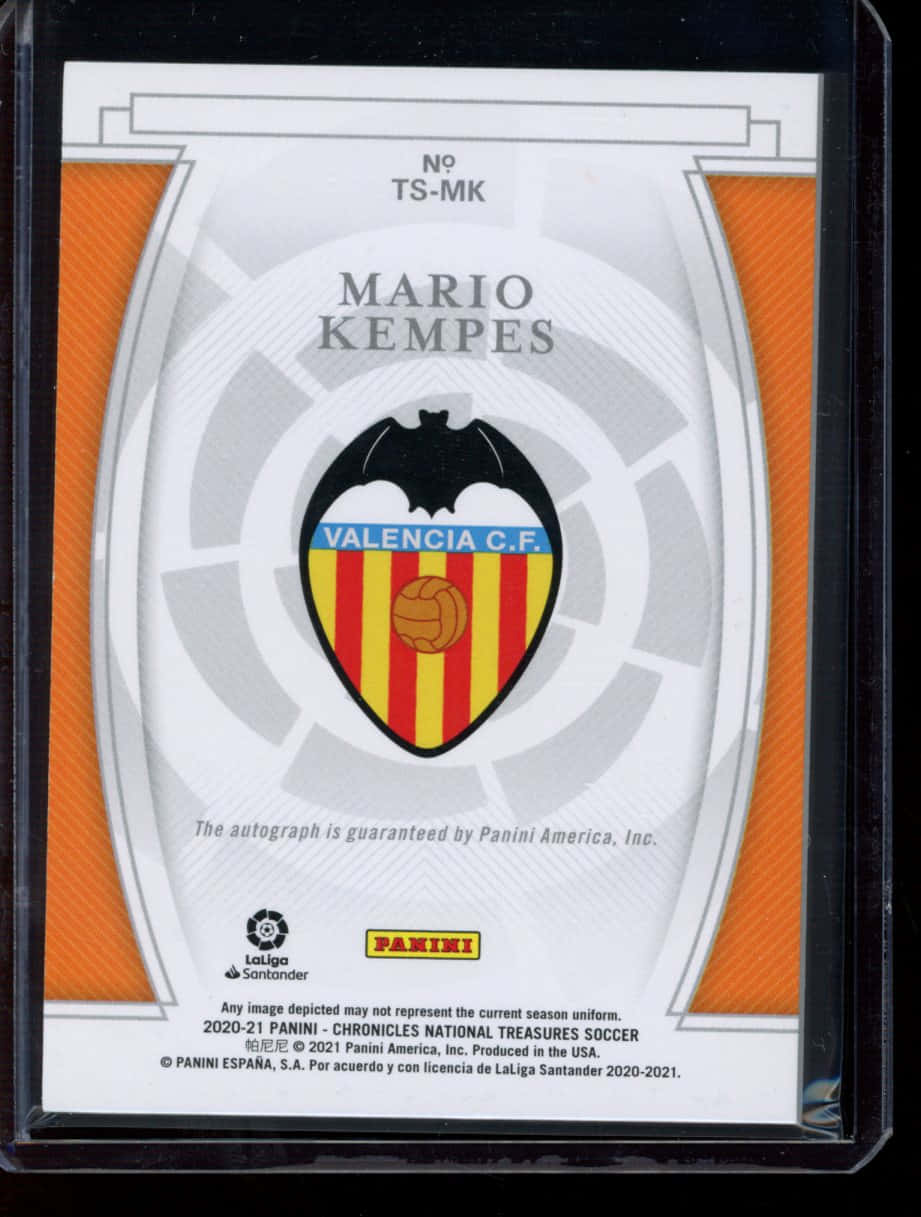 Mario Kempes Valencia Cr Frame Wallpaper