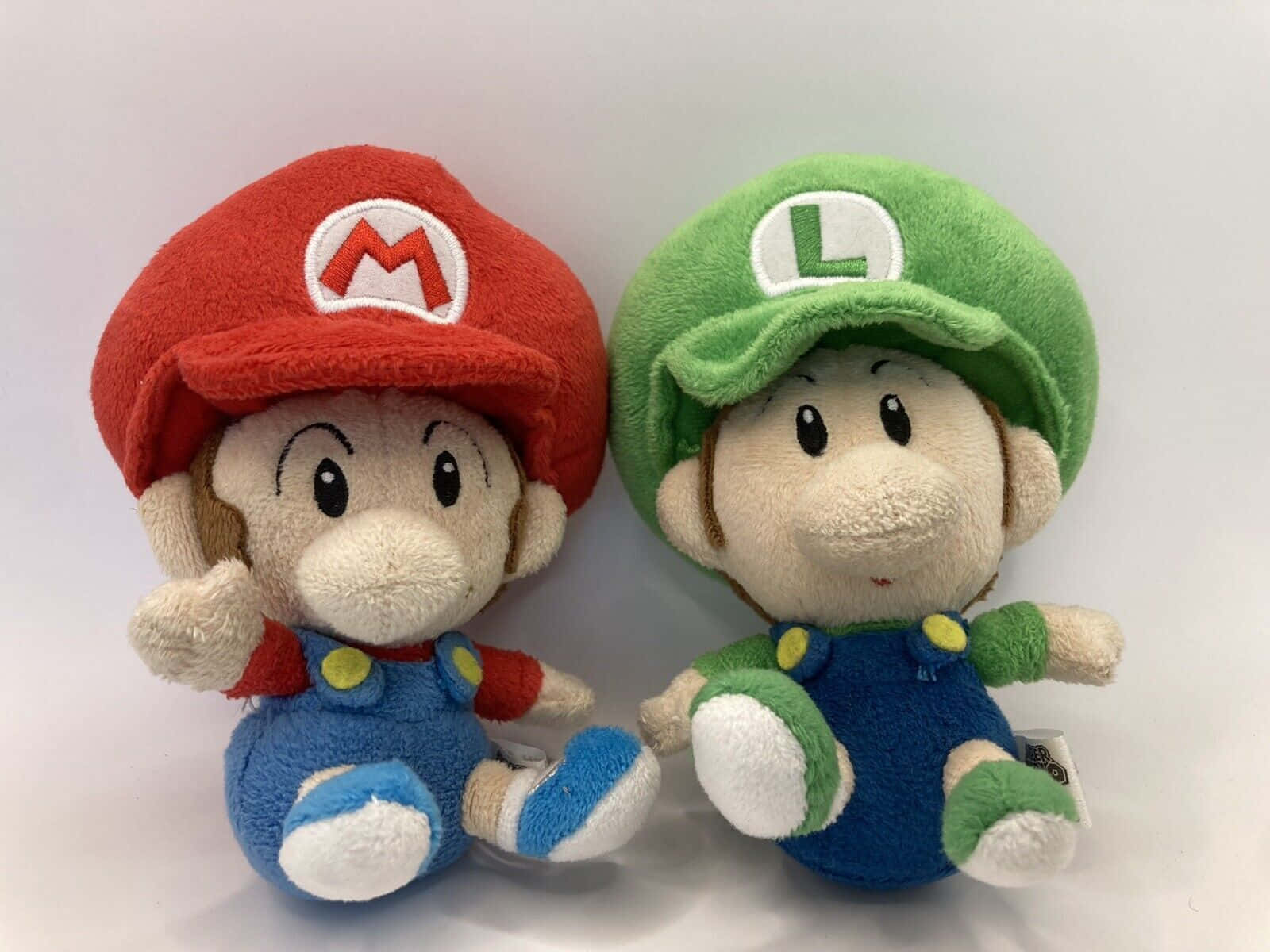 Marioand Luigi Plush Dolls Wallpaper