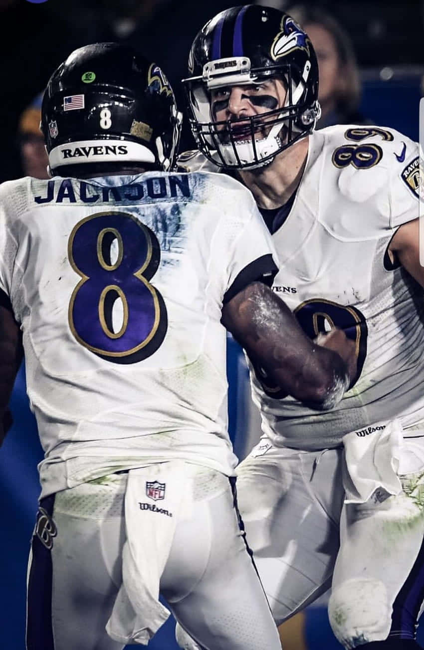 Mark Andrews And Lamar Jackson Wallpaper