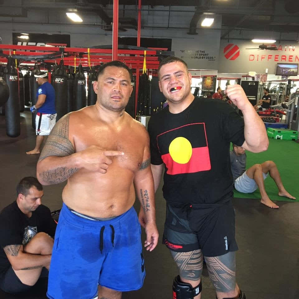 Mark Hunt And Tai Tuivasa Wallpaper