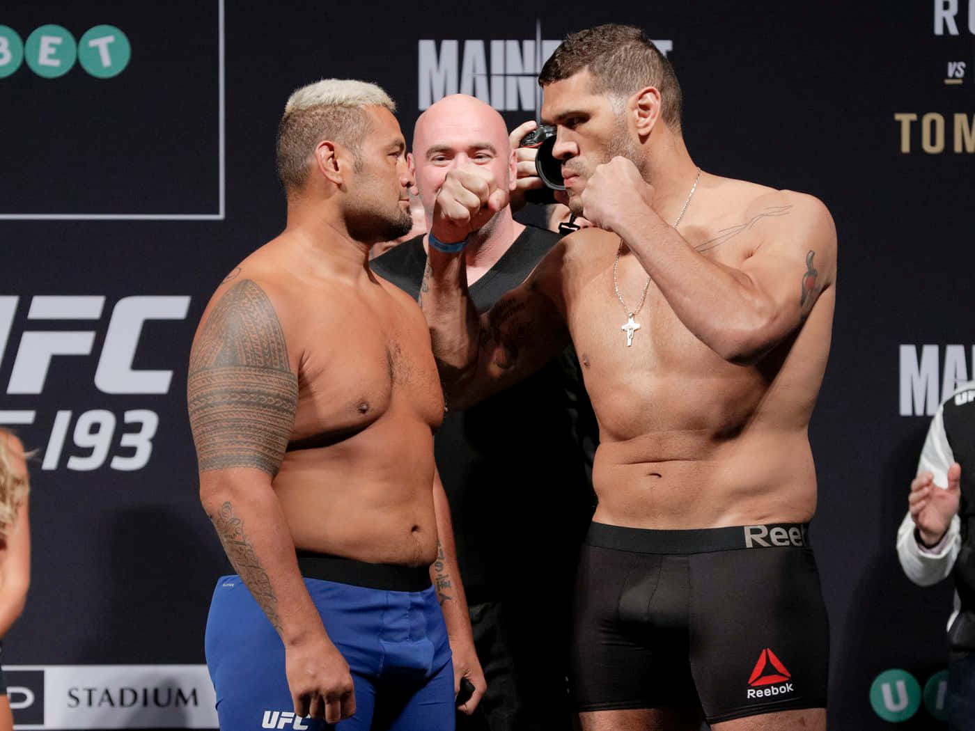 Mark Hunt Versus Mickey Gall Wallpaper