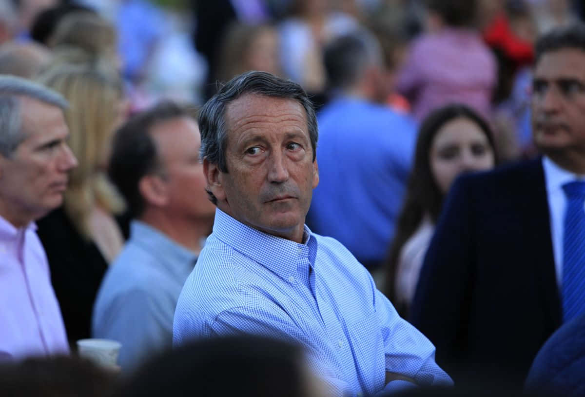 Mark Sanford In Crowd Wallpaper