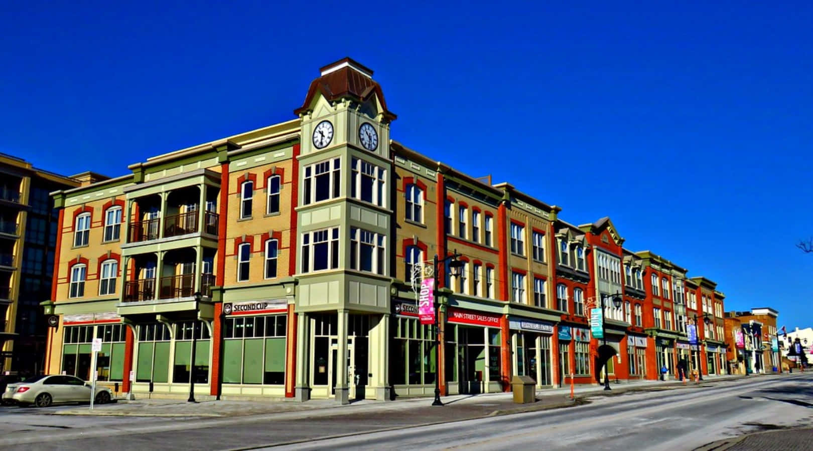 Markham Main Street Clock Tower Wallpaper