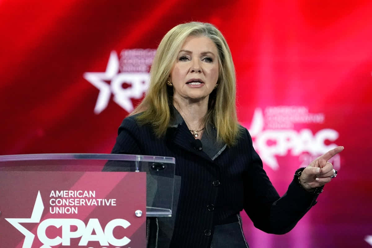 Marsha Blackburn At Cpac Wallpaper