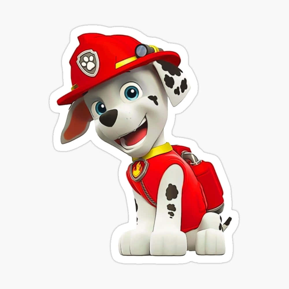 Marshall Paw Patrol Fire Pup Wallpaper