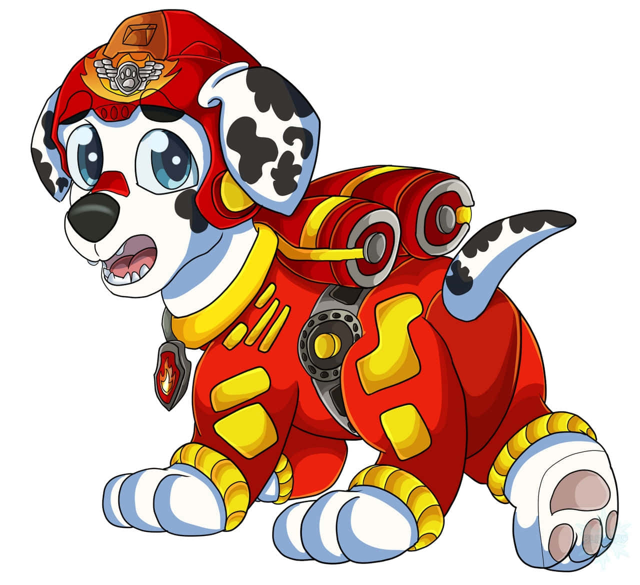 Marshall Paw Patrol Fire Pup Wallpaper