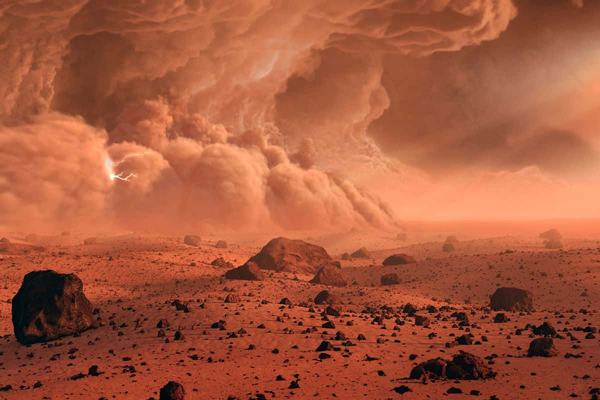 Marslike_ Dust_ Storm Wallpaper